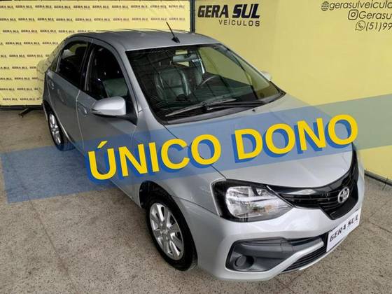 TOYOTA ETIOS 1.5 X PLUS SEDAN 16V FLEX 4P AUTOMÁTICO